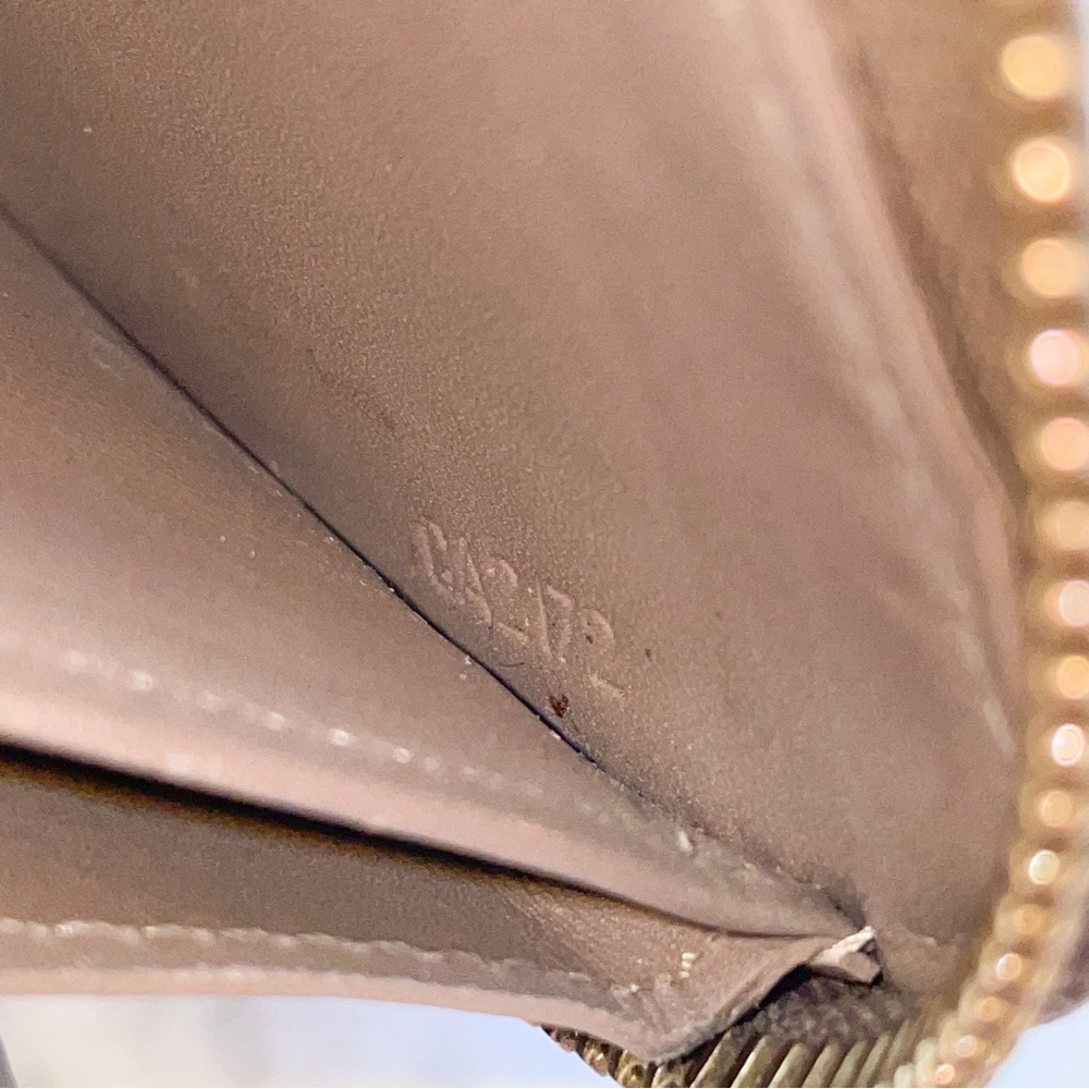 LOUIS VUITTON Monogram Vernis Zippy Champagne gold wallet - Picture 6 of 10
